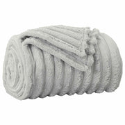 Coperta Grigio 150 x 130 cm Panno