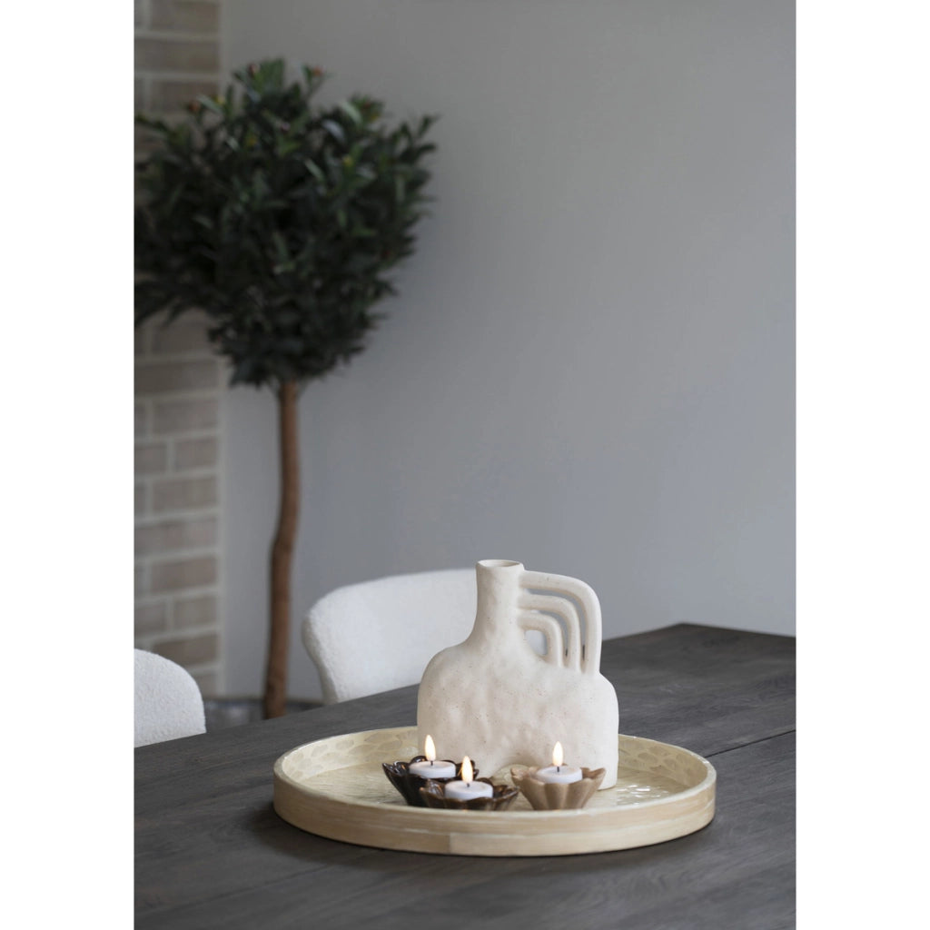 Vassoio HN34, Beige, Bamboo, 40x40x3,5 cm