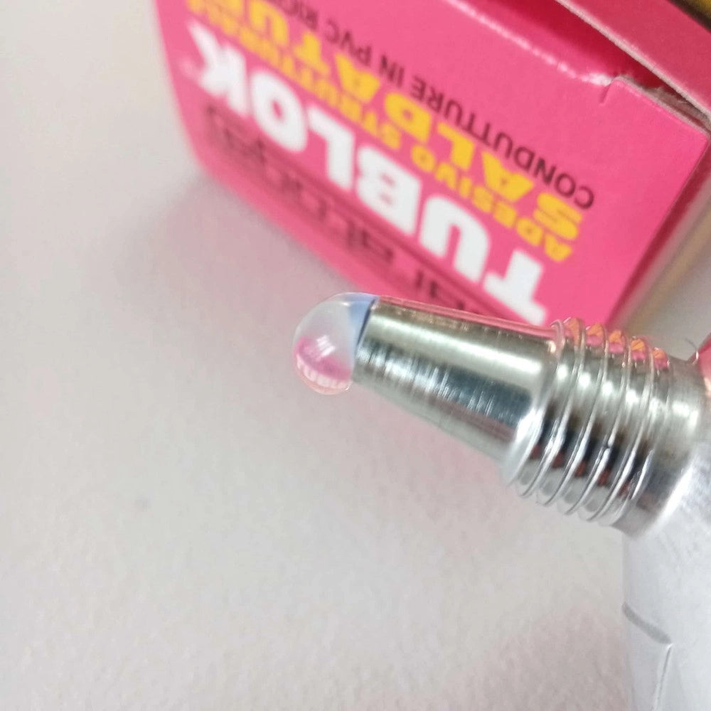 Saratoga tublok 125gr colla trasparente per pvc rigibo e abs