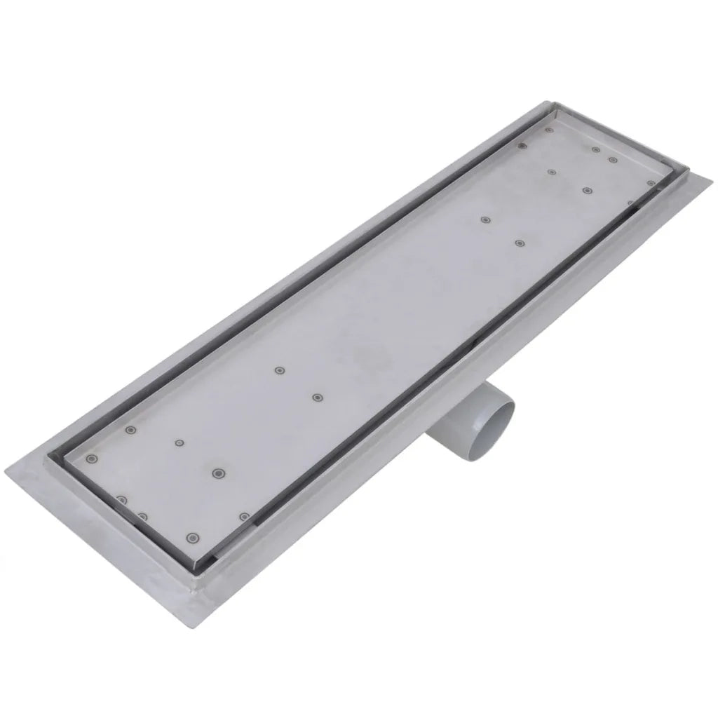 Scarico Doccia Lineare 2 pz 530x140 mm in Acciaio Inossidabile 275947