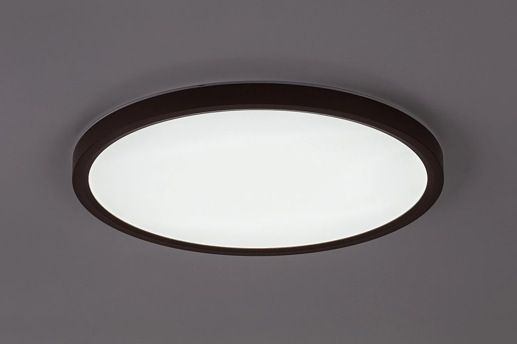 Plafoniera esterna LED 24W rotonda marrone Rabalux Lautrec