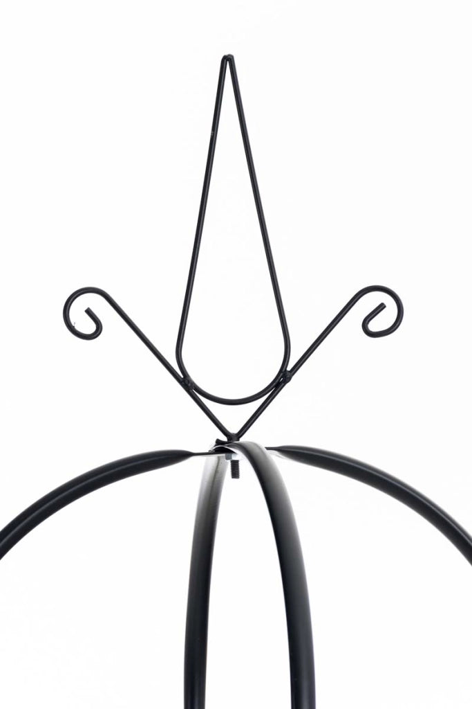 Supporto Piante Rampicanti Colonna ROMANTIKA nero,1 pezzo