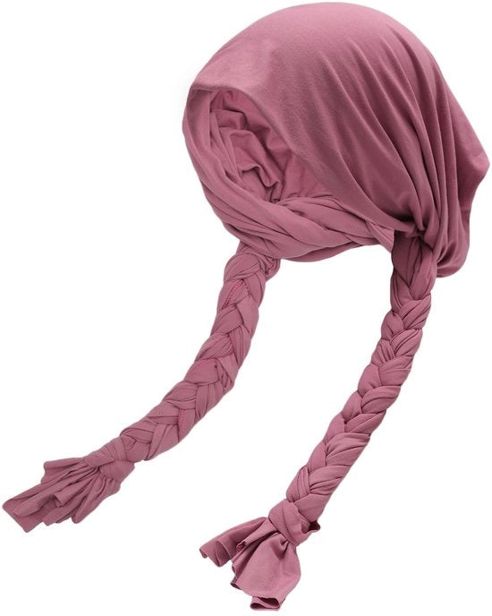 Cappello Chemomuts - Felpa Leggera - Adattabile alla Pelle del Capo - Scarf per la Testa - Ademend - Leggero - Per Donne