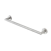 Porta asciugamani 50 cm in acciaio satinato, design moderno e resistente per il bagno - Linea City