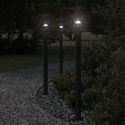 vidaXL Lampada da Terra per Esterni Argento 100 cm in Acciaio Inox