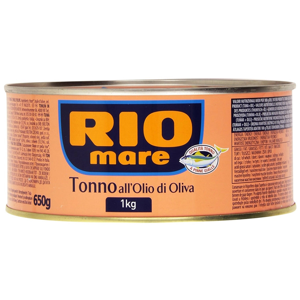 Rio mare tonno all'olio di oliva confezione in scatoletta da 1 chilogrammo