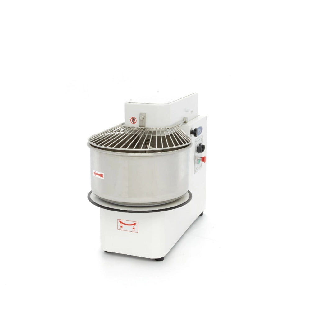Impastatrice - 50L - 30kg di Pasta - 2 Velocità - Vasca Estraibile - 400V
