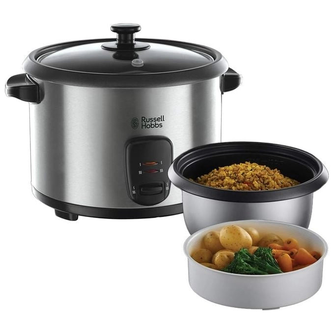 Russell Hobbs 19750-56 cuoci riso 1,8 L 700 W Acciaio inossidabile