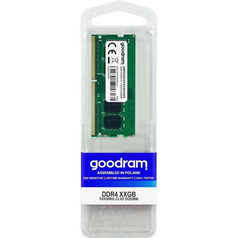 MEMORIA SO-DDR4 16 GB PC3200 (1X16) GR3200S464L22/16G