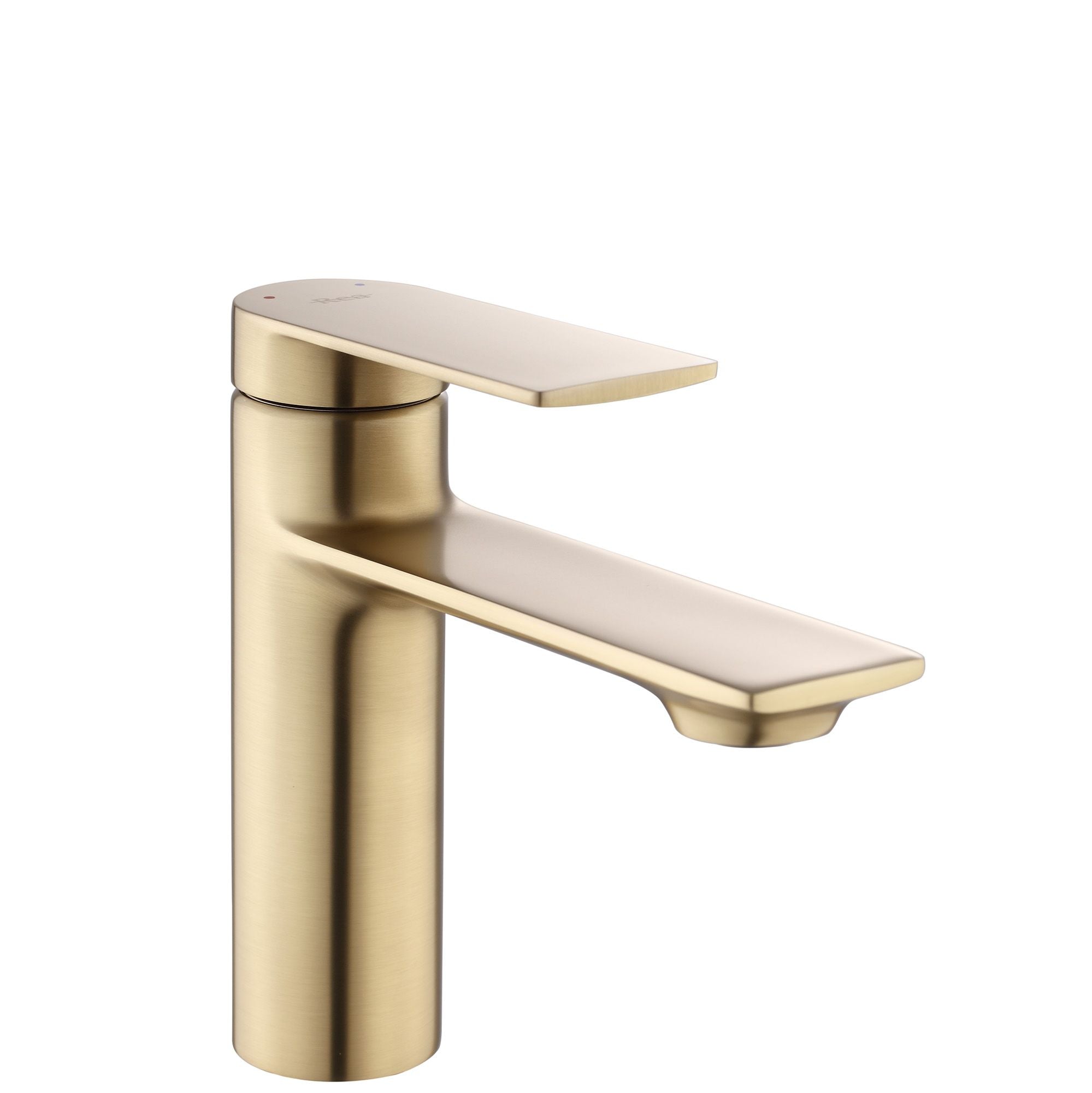 Rubinetto Da Lavabo Rea Storm Gold Brush Low