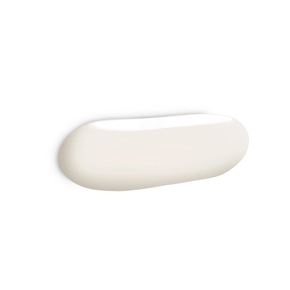 Applique Moderna Moris Vetro Bianco 2 Luci G9 3W 3000K Luce Calda