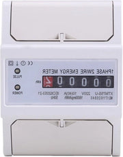 Contatore Energetico Digitale LCD Fase Singola 2-Filari Metro KWh Contatore DIN Rail 10 (40) A - XTM75S-U Monitoraggio Consumo Energetico