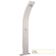 Doccia solare da giardino DADA CURVA 40 LITRI, in alluminio - Doccia Solare Da Giardino Dada Curva 40 Litri, In Alluminio  Colore Blu Colore: Sabbia