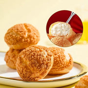 Set di bocchette spruzzo in acciaio inossidabile - 5 pezzi bocchette spruzzo lunghe per secchi - riutilizzabili e compatibili con sacchetto spruzzo - bocchette spruzzo per decorare buffet di dolci