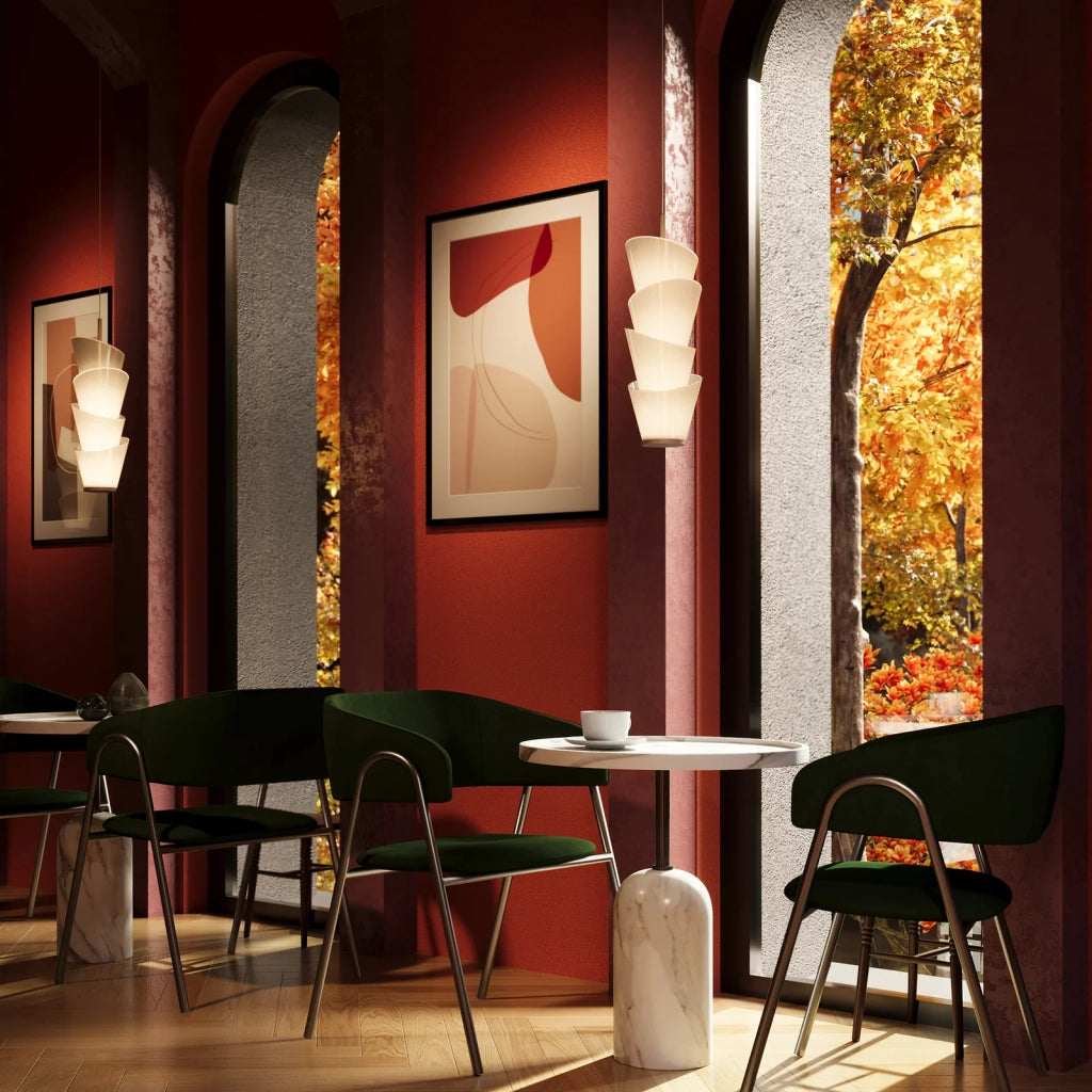 Maytoni Sospensione Moderna Seoul 1 luce LED integrato bianco metallo diffusore opalino