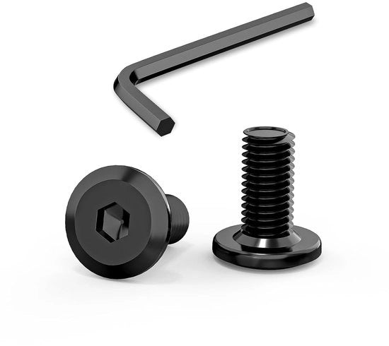 Viti a testa piatta - Acciaio inossidabile A2 V2A - Set da 30 - M8 x 16 mm