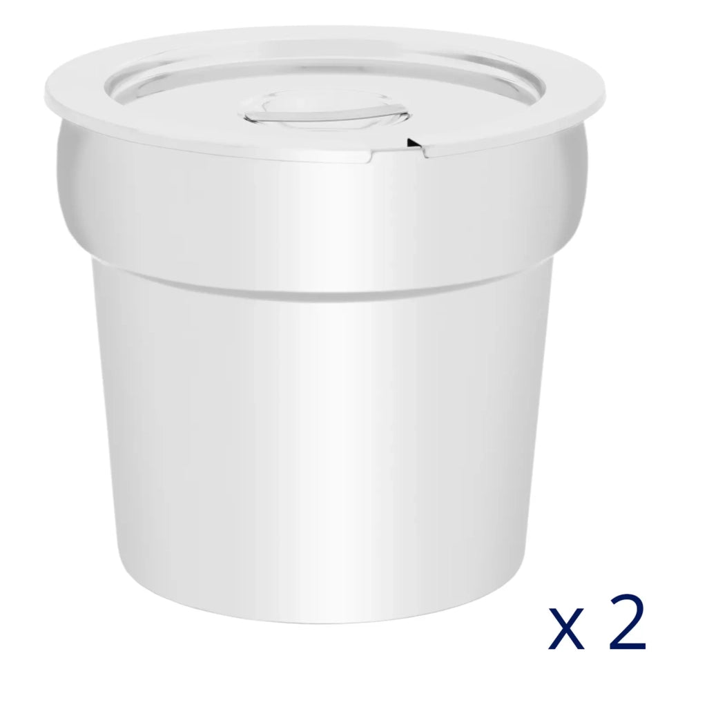 Distributore di zuppe professionale 14 litri 1500 watt finitura opaca acciaio inox argento 14_0008843