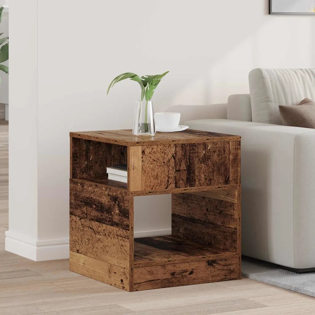 Tavolino Legno vecchio 40,5 x 40 x 45 cm Legno multistrato