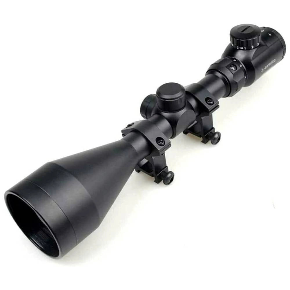 Trade Shop - Mirino Ottico Di Precisione Per Fucile Carabina Con Reticolo Illuminato 3-9x56eg -