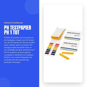 Pannelli di Test di pH Premium - 2 Libretti - 160 Strisce - Guida pH 1-14 - Per Cibo/Acqua/Aquario - Test di Precisione
