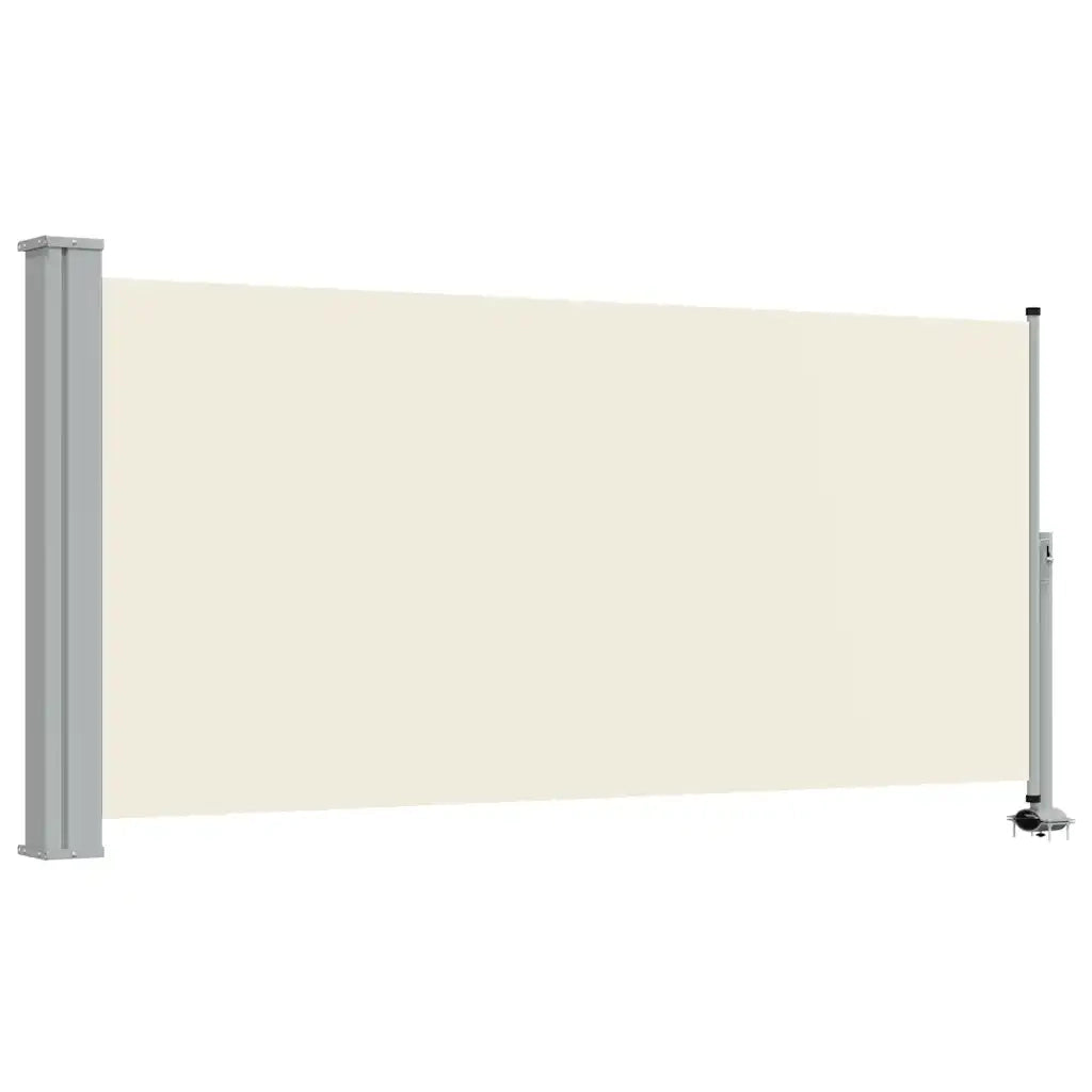 Tenda da Sole Laterale Retrattile-Tenda parasole per balcone 120 x 300 cm Crema 655684