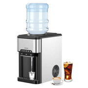 Erogatore acqua fredda 3 in 1 con macchina del ghiaccio, Erogatore con 3 impostazioni di temperatura-Piccoli elettrodomestici da cucina