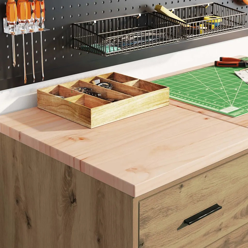 Armadi da Garage 2 pz Rovere Artigianale in Legno Multistrato CFW7261560