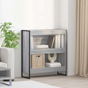 Armadio per Libri Grigio Sonoma 80 x 30 x 86,5 cm