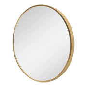 Specchio da parete rotondo diametro 50 cm oro 03_0007917