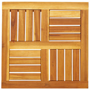 Piano per Tavolo | Superficie Tavolo | Piano Scrivania 50x50x2 cm Quadrato Legno Massello di Acacia