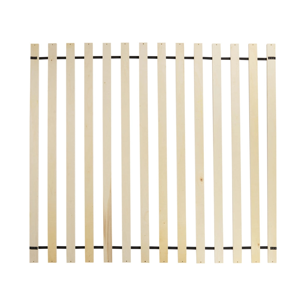 Letto matrimoniale con testata con base a doghe in legno di gomma nero 160 x 200 cm stile moderno minimalista