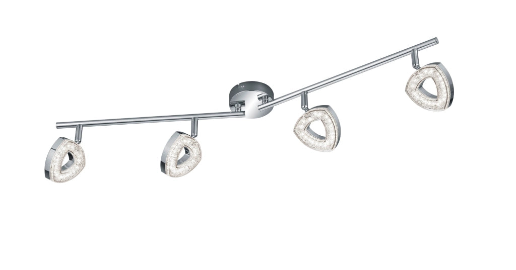 Faretto da Interno a LED in Metallo Cromo