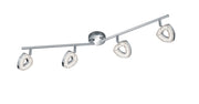 Faretto da Interno a LED in Metallo Cromo