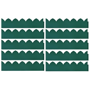 Bordature per Prato 10 pz Verdi 65x15 cm in PP 48234
