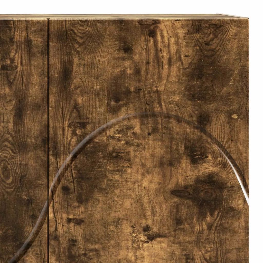 Credenza Rovere Fumo 79 x 41 x 151 cm Legno ingegnerizzato 3433114