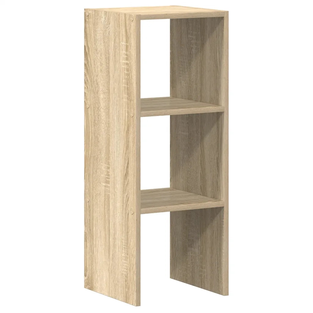 Libreria Impilabili Rovere Sonoma 30x30x80 cm Legno Multistrato 858807