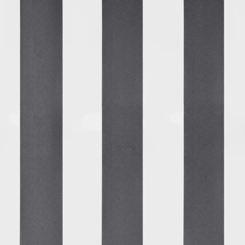 Tenda Retrattile Manuale con LED Antracite e Bianco 400x350 cm 3215809