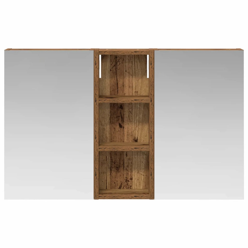 Set di Armadi da Bagno con lo scaffale 3 pcs 80 x 10,5 x 50 cm 3403654