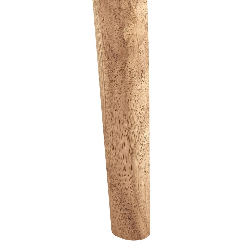 Set di 2 sedie in tessuto Imbottito grigio chiaro per soggiorno in stile scandinavo