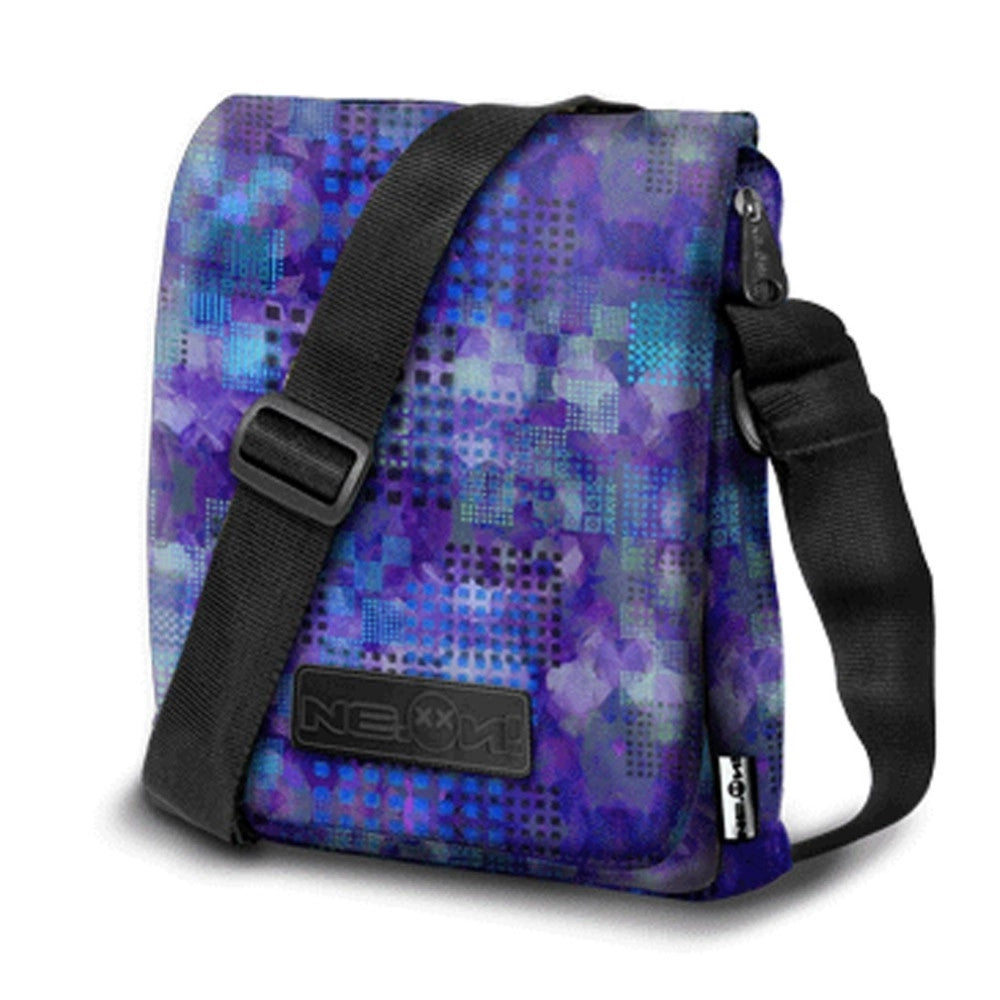 Trade Shop - Tracollina Neon Gut Viola Regolabile Scuola Tempo Libero Ragazzi Ragazze -