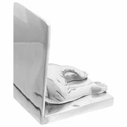 Fermalibri 2 pz Argento 12 x 15 x 18 cm Alluminio CFW6396052