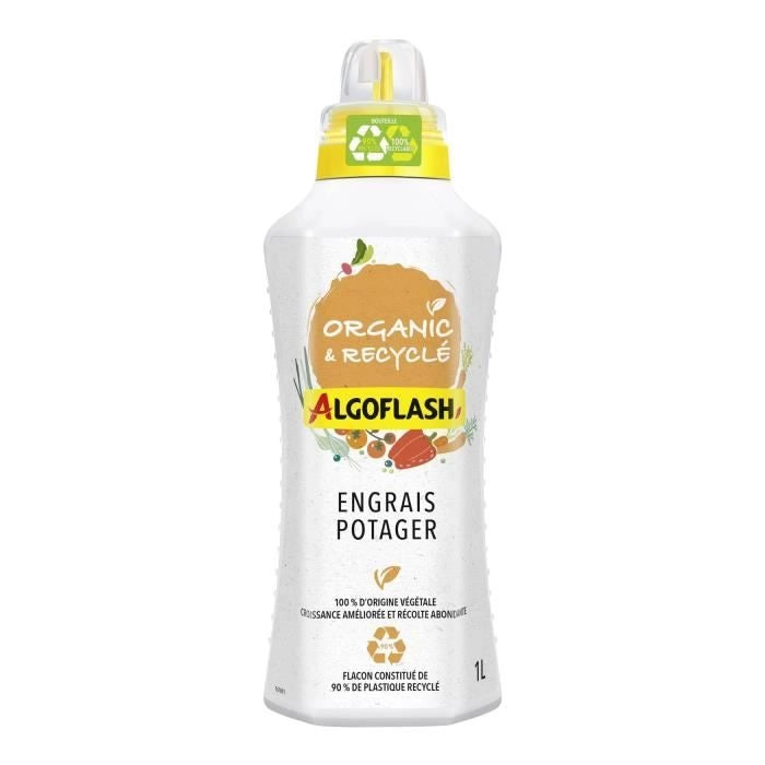 Fertilizzante liquido Potager - algoflash naturasol naturasol - organico e riciclato - 1L