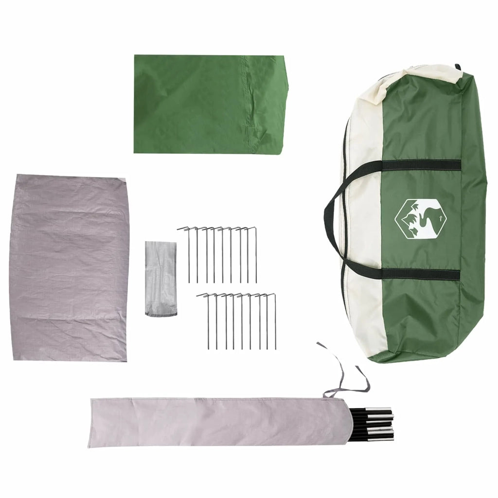 Tenda Familiare con Copertura Impermeabile 14 persona Verde 42042222