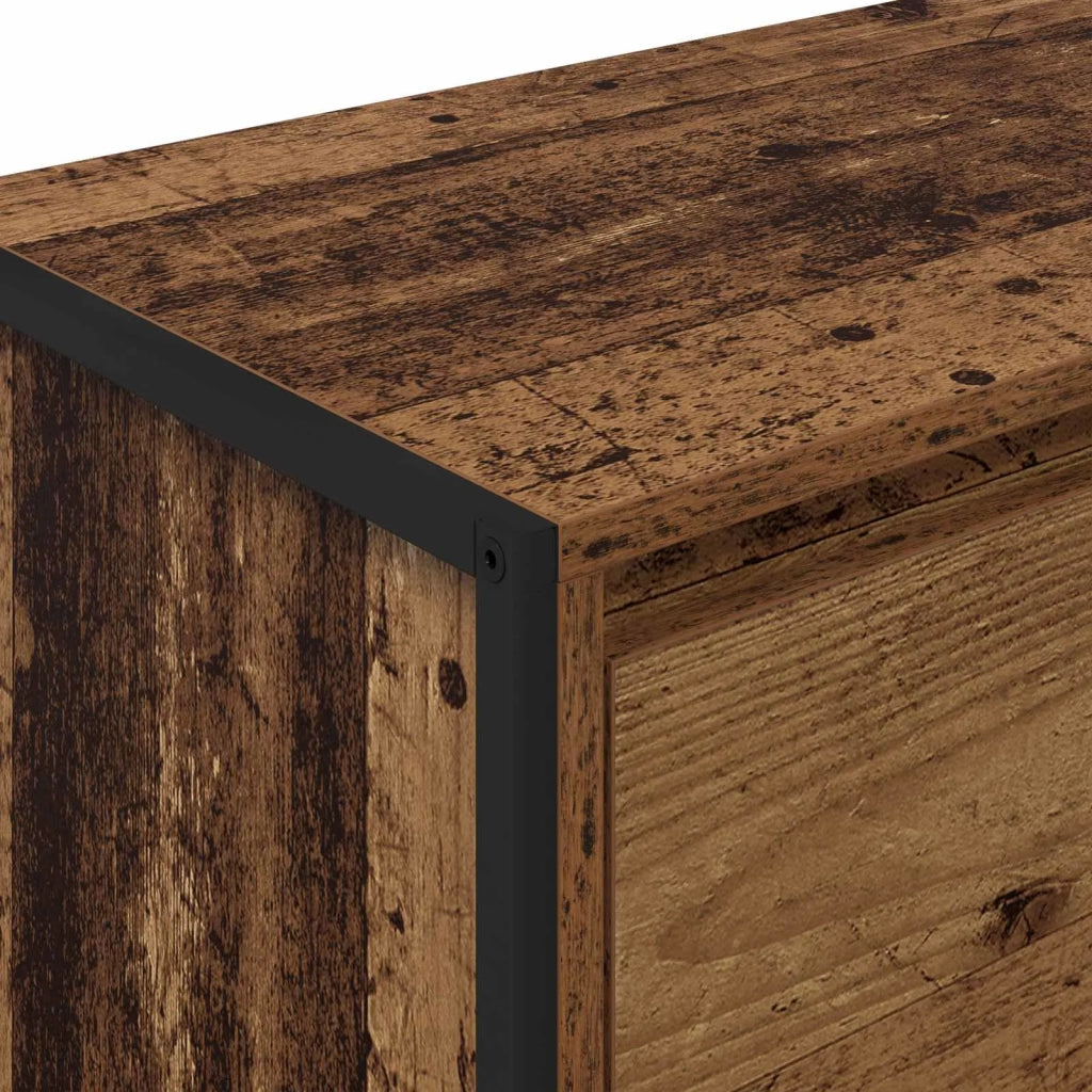 Mobile laterale Legno vecchio 96,5 x 30 x 75 cm 886610