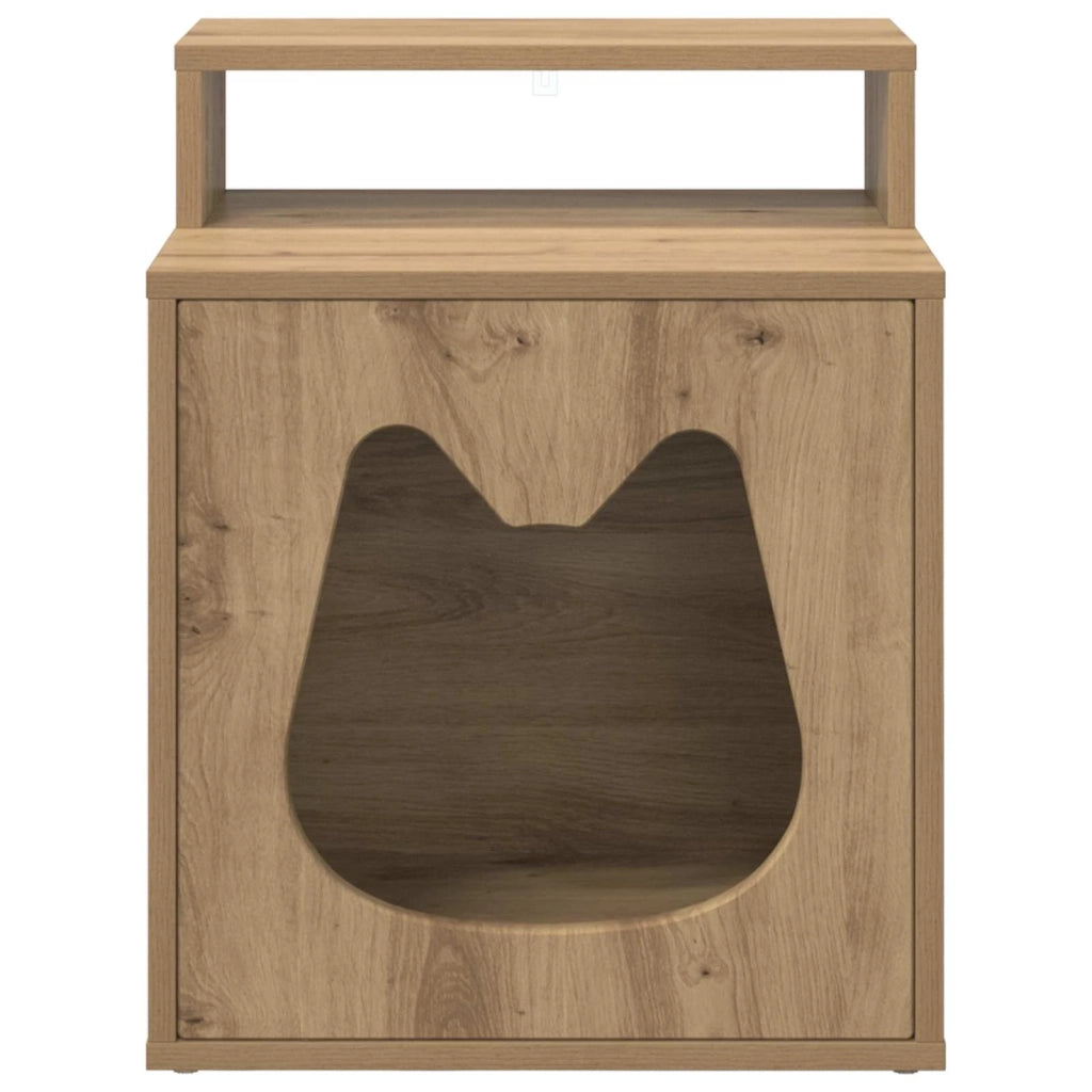 Casa per Gatti Rovere Artigianale 42,5 x 40 x 53,5 cm 8000697