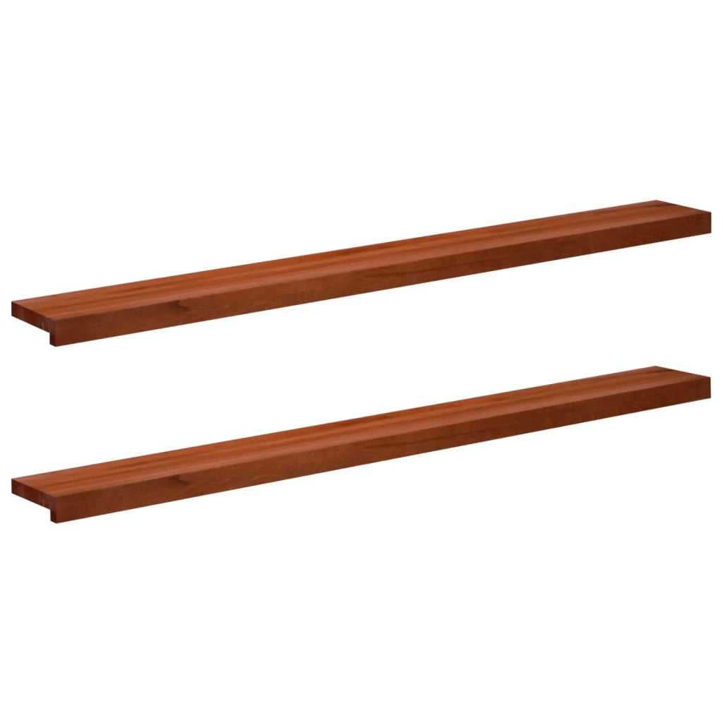 Soglie per finestre 2 pz Marrone 140 x 15 x 2 cm 42048253