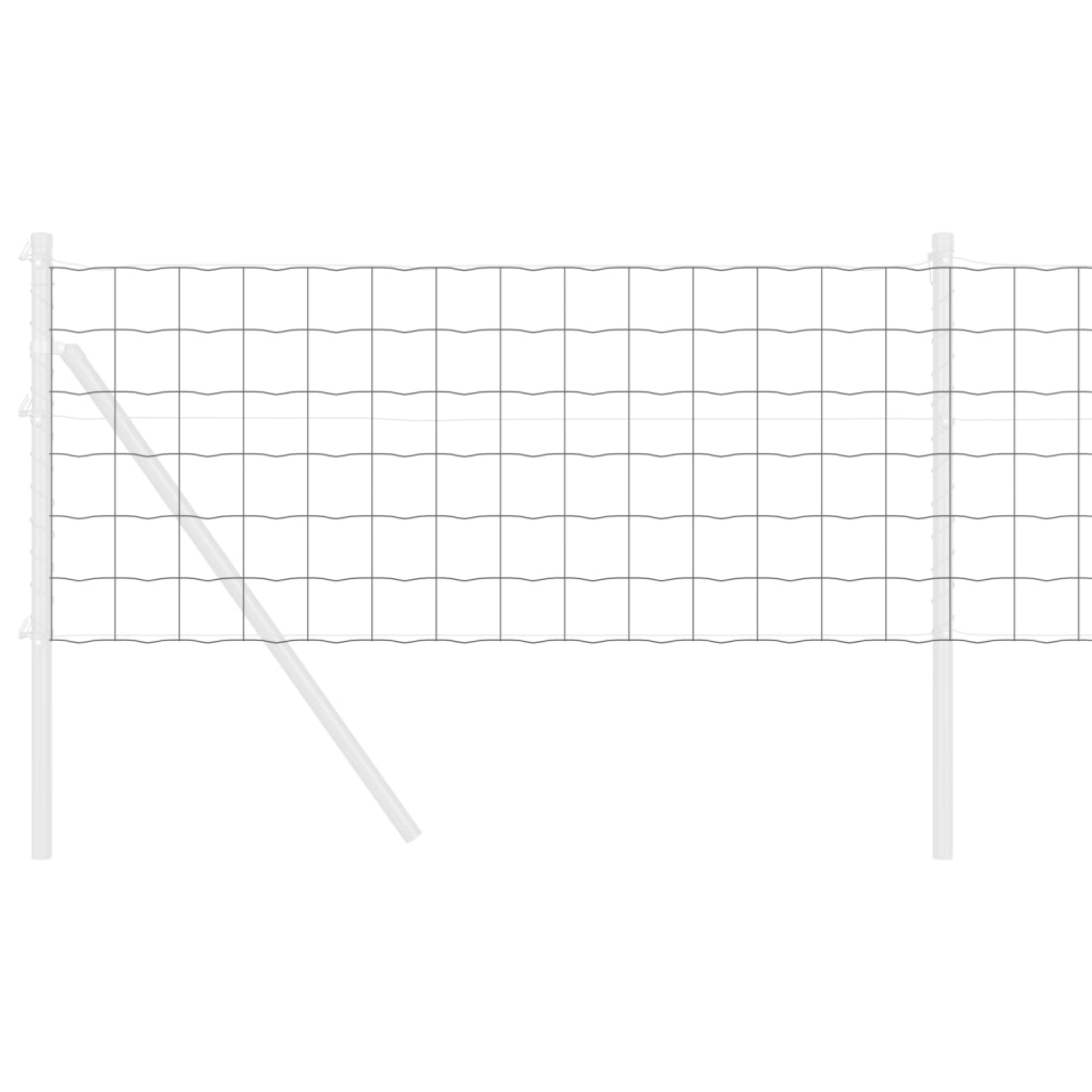Euro Fence Grigia 0.4x10 m Acciaio