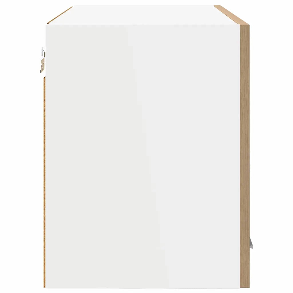 Armadio pensile Riga 2 pcs Rovere artigianale 60 x 31 x 40 cm