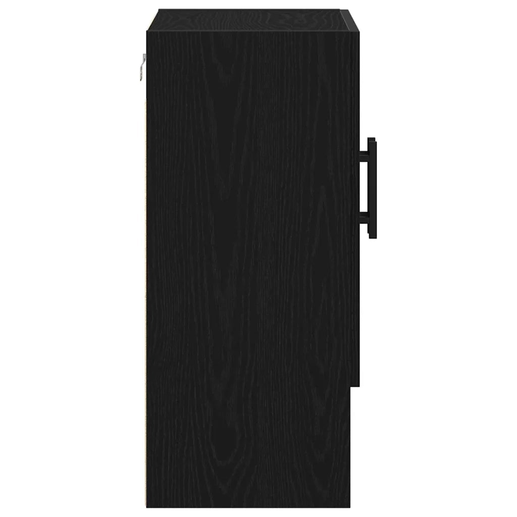 Mobile a muro Rovere Nero 60 x 31 x 70 cm Legno multistrato 862942