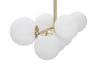Lampadario Glamy 7 Luci Cm 81X30X74